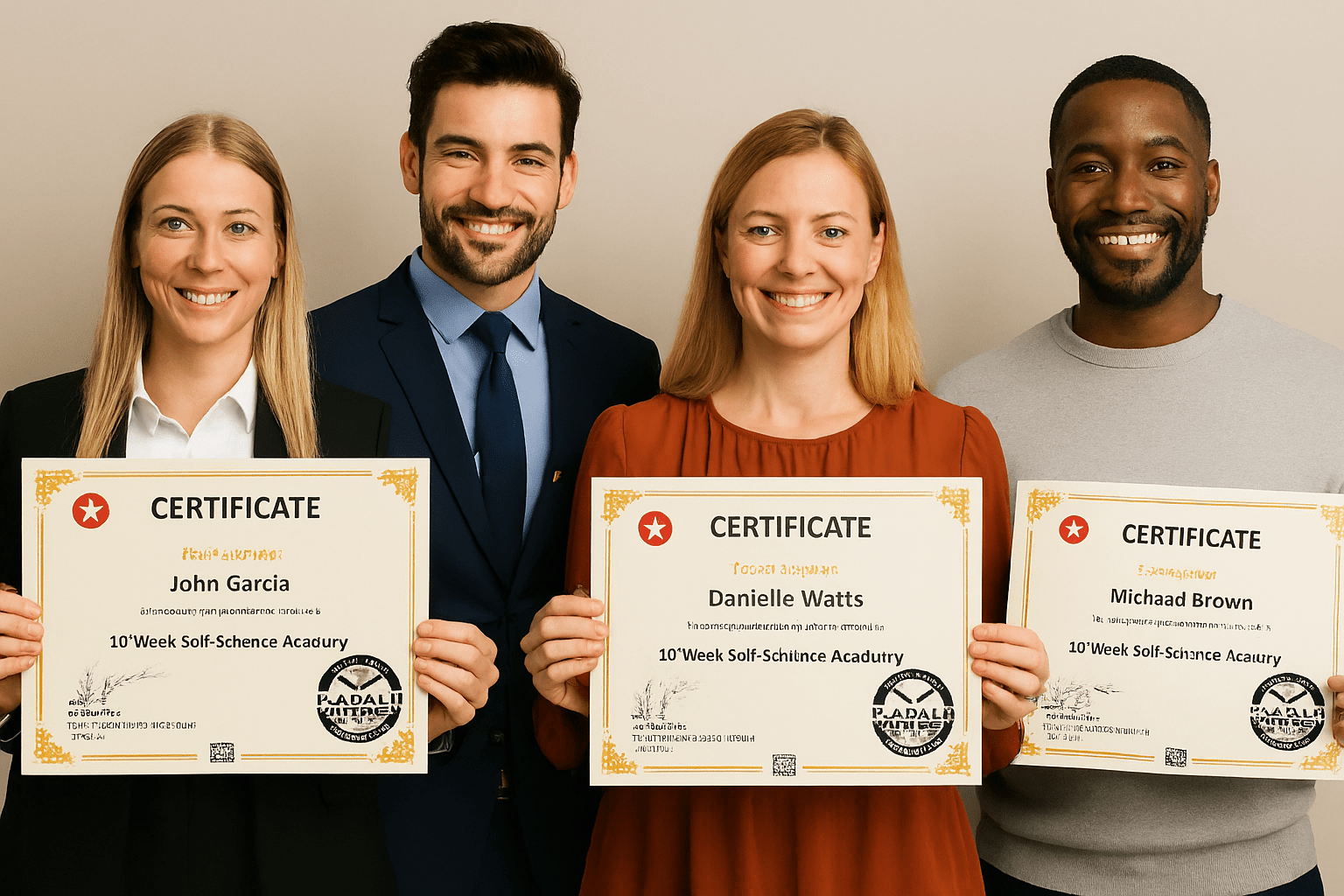 A diverse group of p