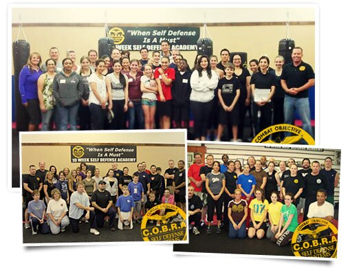 C.O.B.R.A.&trade; self-defense classes.